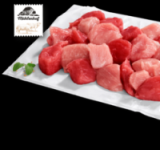 M&Uuml;HLENHOF Frisches Gulasch, gemischt 3.33&nbsp;&euro;