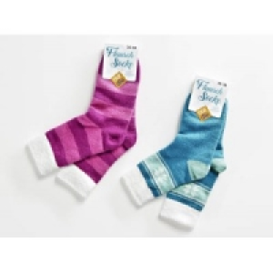 Damen Flauschsocke