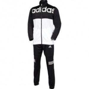 adidas Herren Climalite Trainingsanzug TS BTS, schwarz/weiß