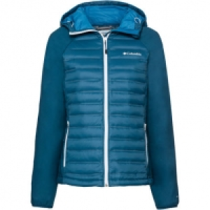 Columbia Damen Omni-Heat Daunenjacke Mountain Hike Hybrid, blau