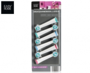 EASY HOME®6 Ersatzzahnbürsten 4.99 €