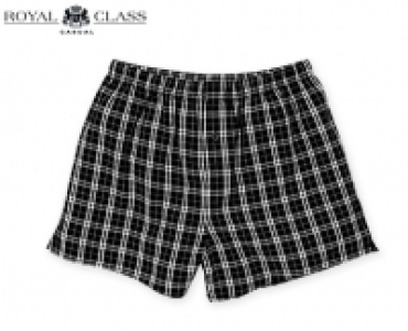 ROYAL CLASS CASUAL Flanell-Boxershorts, Bio-Baumwolle