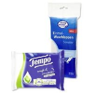 Tempo Feuchtes Toilettenpapier oder Einmalwaschlappen 1.59&nbsp;&euro;