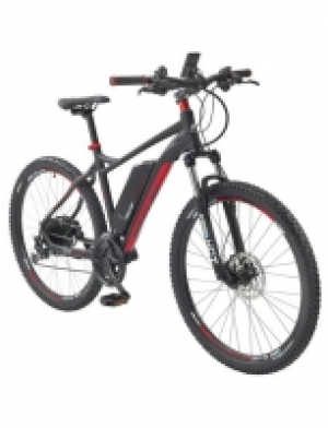 E-Bike Mountainbike EM 1726, 27,5 Zoll, 24-Gang, Heckmotor, 422 Wh