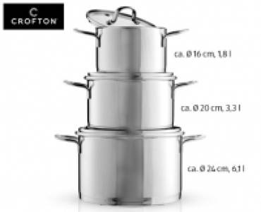 CROFTON®Topfset, 3-teilig