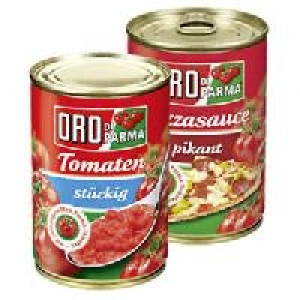 Oro di Parma Tomaten, stückig, passiert oder Pizzasauce 0.89 €
