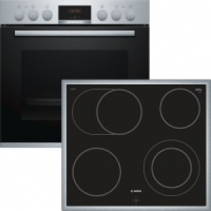 Bosch HND 411VS65 Einbauherd-Set, A
