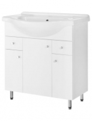 Set: Waschtisch Posen, Breite 76 cm, (2-tlg.)
