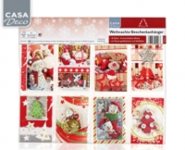 CASA Deco Weihnachts-Geschenkanhänger 1.99 €