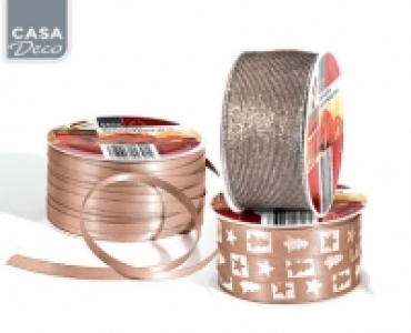 CASA Deco Weihnachts-Geschenkband 1.99 €