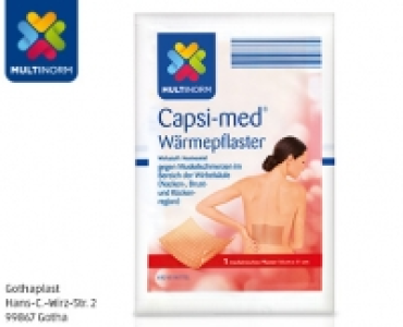 Aldi Süd  MULTINORM Capsi-med® Wärmepflaster