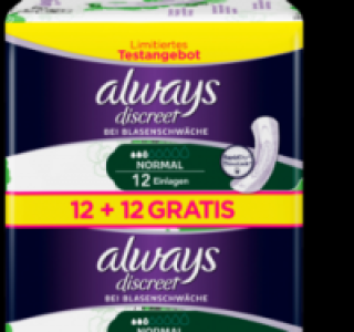 ALWAYS Discreet Slipeinlagen 2.99 €