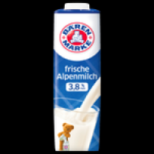 B&auml;renmarke Die Alpenfrische Vollmilch oder Fettarme Milch