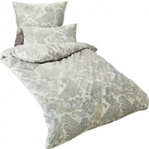 Estella Flanellbettw&auml;sche Dominic 3er-Set, paisley ecru