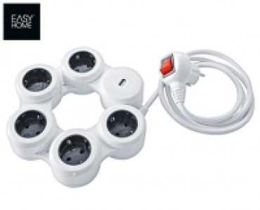 EASY HOME®Wendige Steckdosenleiste 14.99 €