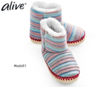 alive&reg;Hausbooties f&uuml;r M&auml;dchen