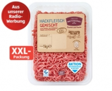 MEINE METZGEREI Hackfleisch XXL-Packung, gemischt