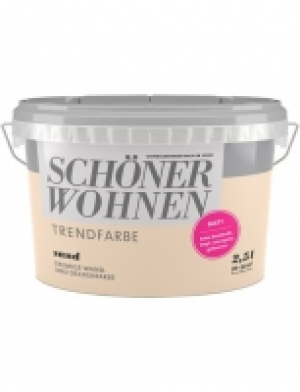 Trendfarbe sand, matt