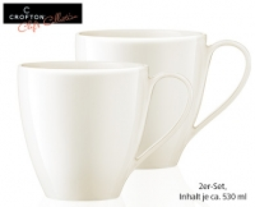 CROFTON&reg; Chefs Collection Design-Kaffeebecher-Set
