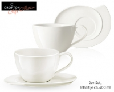 CROFTON&reg; Chefs Collection Design-Kaffeetassen-Set