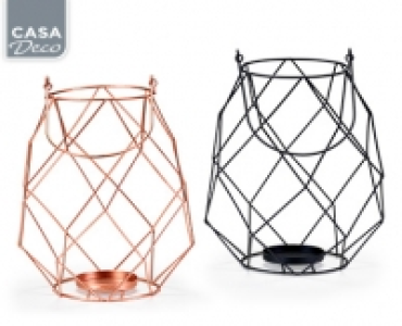 CASA Deco Kerzenhalter in Gitteroptik