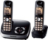 Euronics Panasonic KX-TG 6522 GB Schnurlostelefon mit Anrufbeantworter schwarz