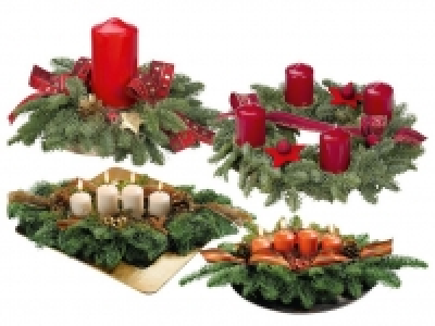 Lidl  Adventskranz/-gesteck