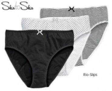 Aldi Süd  Skin to Skin Basic-Slips, 3 Stück