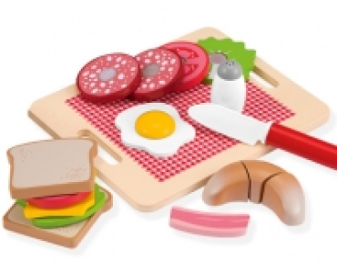 Lebensmittelsets aus Holz