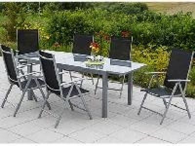 MERXX Gartenmöbel-Set Amalfi Premium Vario, 5-, 7- oder 9-te