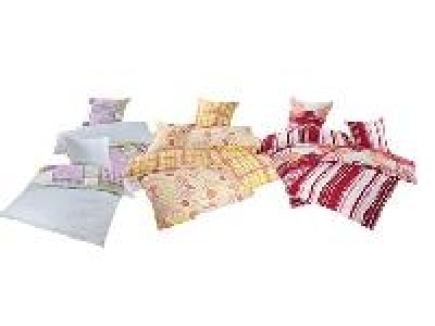 Meradiso Seersucker Wendebettw&auml;sche 135x200 cm