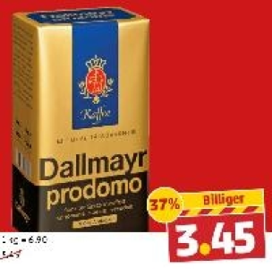 DALLMAYR Kaffee Prodomo 3.45 €