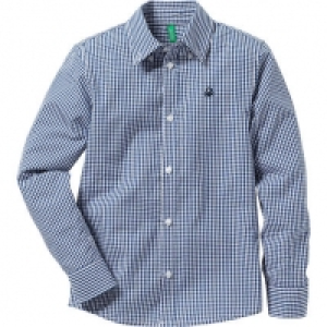 Benetton Group Boys-Hemd mit langem &Auml;rmel