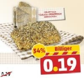 Das knackig-frische Weltmeisterbr&ouml;tchen 0.19&nbsp;&euro;
