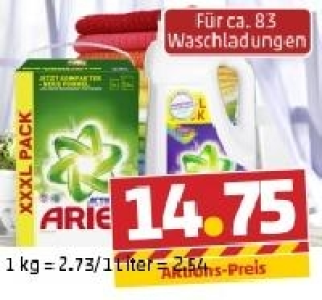 ARIEL Voll- oder Color-Waschmittel 14.75&nbsp;&euro;