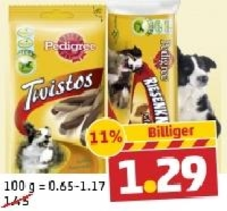 PEDIGREE Snacks 1.29&nbsp;&euro;