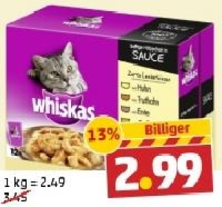 WHISKAS Adult Katzennahrung 2.99&nbsp;&euro;