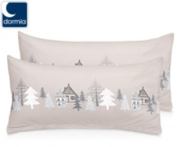 dormia Kissenbezüge Winterjersey, 2 Stück