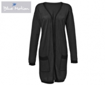 Blue Motion Strickjacke, black & white