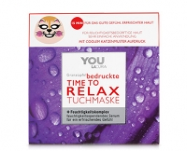 LACURA YOU Tuchmasken, 3 St&uuml;ck