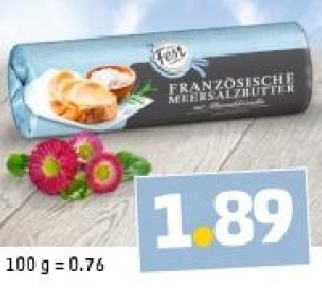 MEIN FEST Franz&ouml;sische Meersalzbutter