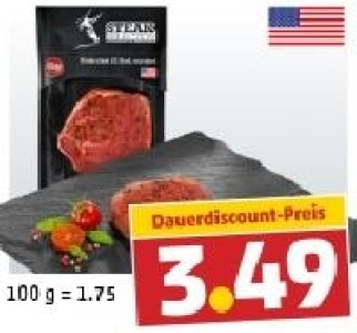 STEAK SELECTION Frisches Rinder-Steak 3.49&nbsp;&euro;