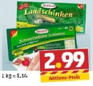 ABRAHAM Schwarzw&auml;lder oder Landschinken