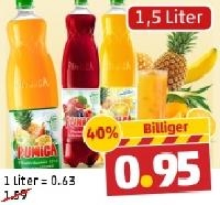 PUNICA Fruchtsaftgetränk 0.95 €