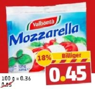 VALBONTA Mozzarella
