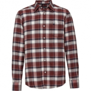 Lerros Herren Flanell-Hemd kariert