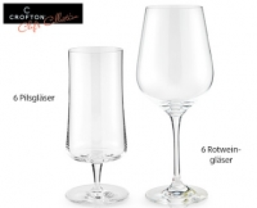 CROFTON&reg; Chefs Collection Gl&auml;ser