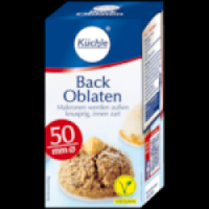 K&uuml;chle Back-Oblaten