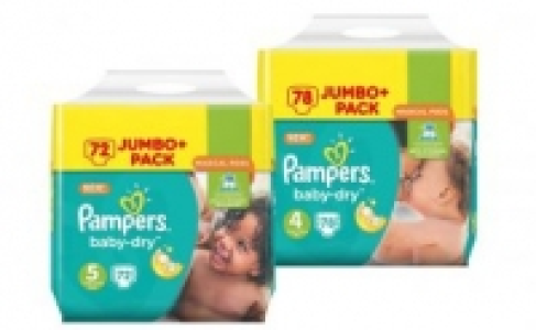 Pampers Baby-Dry Windeln oder Pants 14.95 €