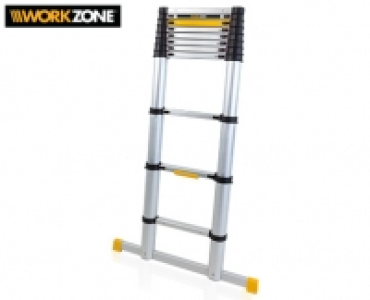 WORKZONE&reg;Aluminium-Teleskop&shy;leiter, 3,25 m
